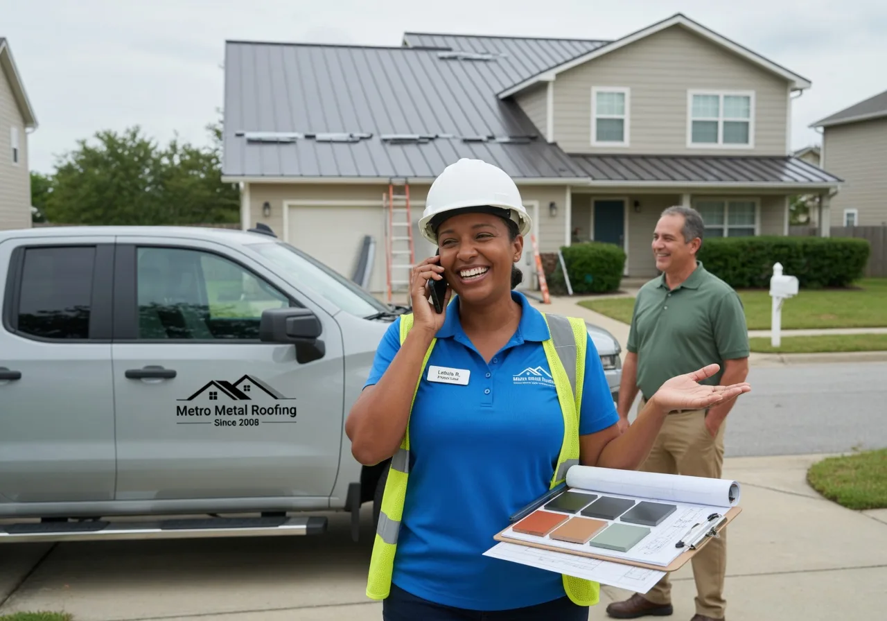 Storm Damage Metal Roof Repair in Pleasureville, KY